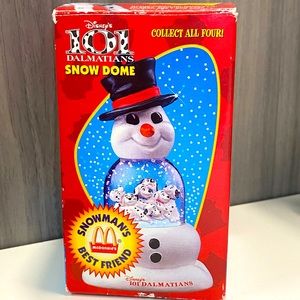 MCDONALD’S DISNEY DALMATIANS SNOW GLOBE 1996
